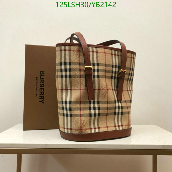 Burberry Bag-(Mirror)-Handbag-,Code: YB2142,$: 125USD