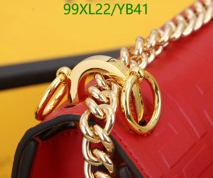 Fendi Bag-(4A)-Diagonal-,Code: YB41,$: 99USD