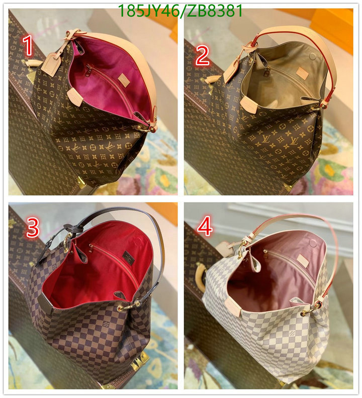 LV Bags-(Mirror)-Handbag-,Code: ZB8381,$: 185USD