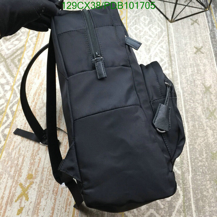 Prada Bag-(4A)-Backpack-,Code: PDB101705,$:129USD