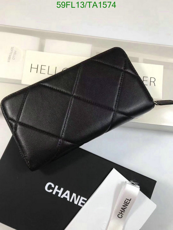 Chanel Bags ( 4A )-Wallet-,Code: TA1574,$: 59USD