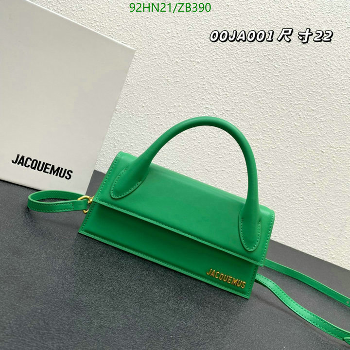 Jacquemus Bag-(4A)-Handbag-,Code: ZB390,$: 92USD