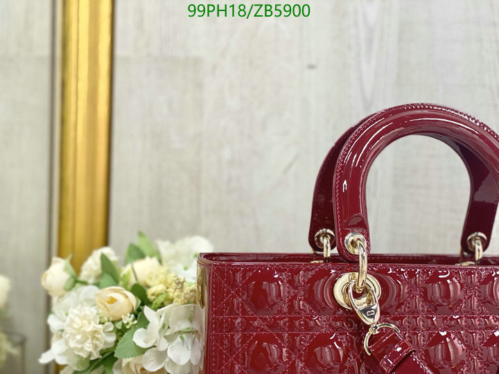 Dior Bags-(4A)-Lady-,Code: ZB5900,$: 99USD