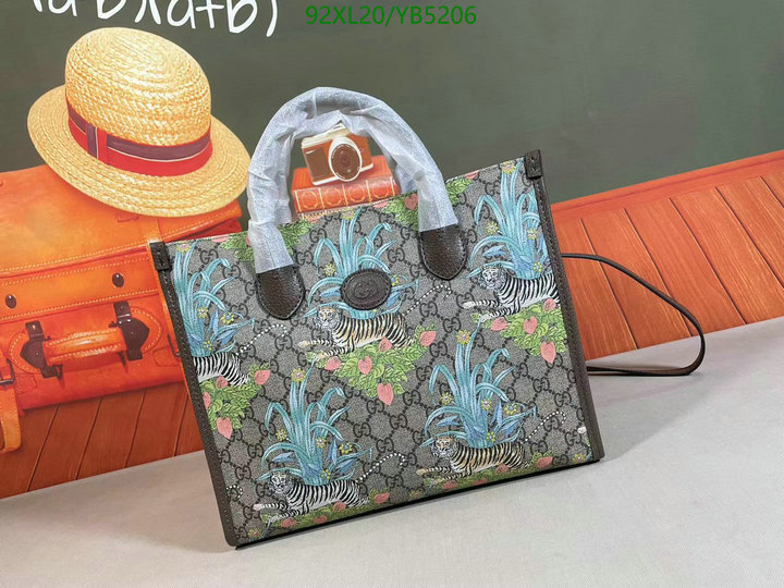 Gucci Bag-(4A)-Handbag-,Code: YB5206,$: 92USD