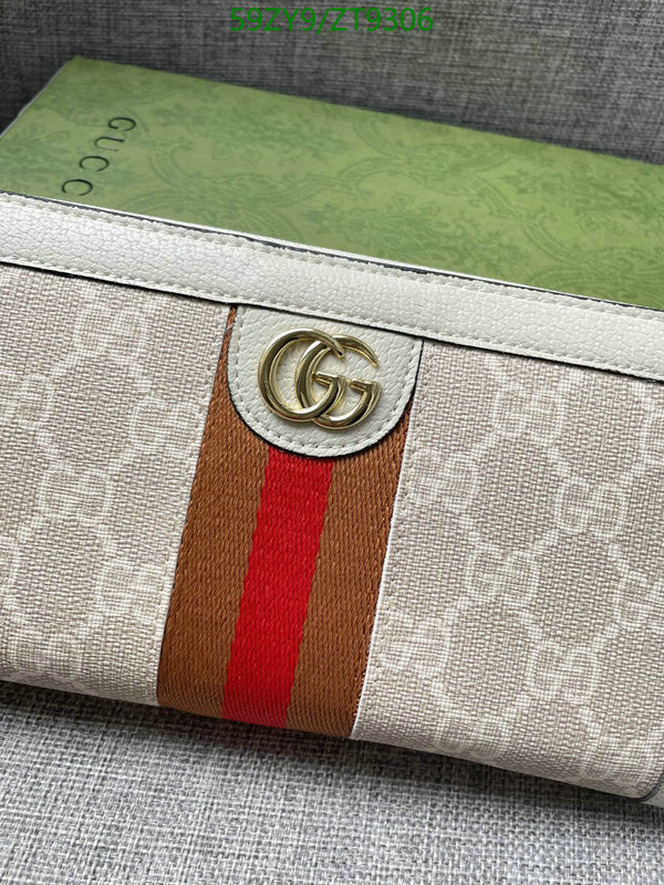 Gucci Bag-(4A)-Wallet-,Code: ZT9306,$: 59USD