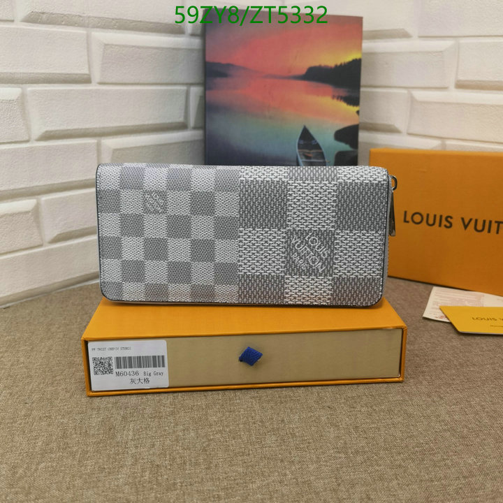 LV Bags-(4A)-Wallet-,Code: ZT5332,$: 59USD