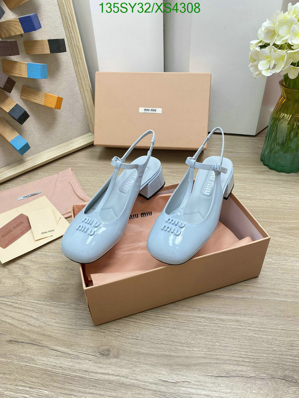 Women Shoes-Miu Miu, Code: XS4308,$: 135USD
