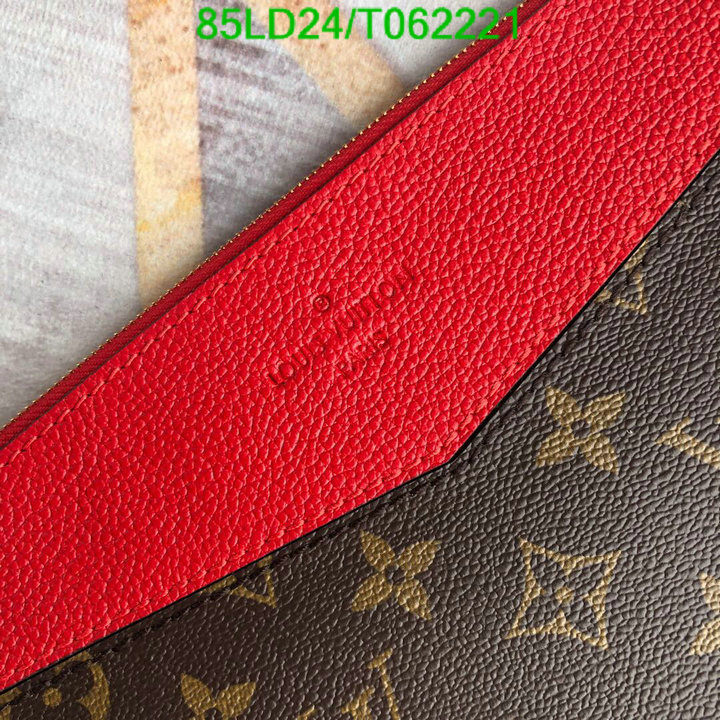 LV Bags-(Mirror)-Wallet-,Code: T062221,$: 85USD