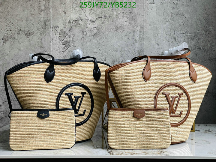 LV Bags-(Mirror)-Handbag-,Code: YB5232,$: 259USD