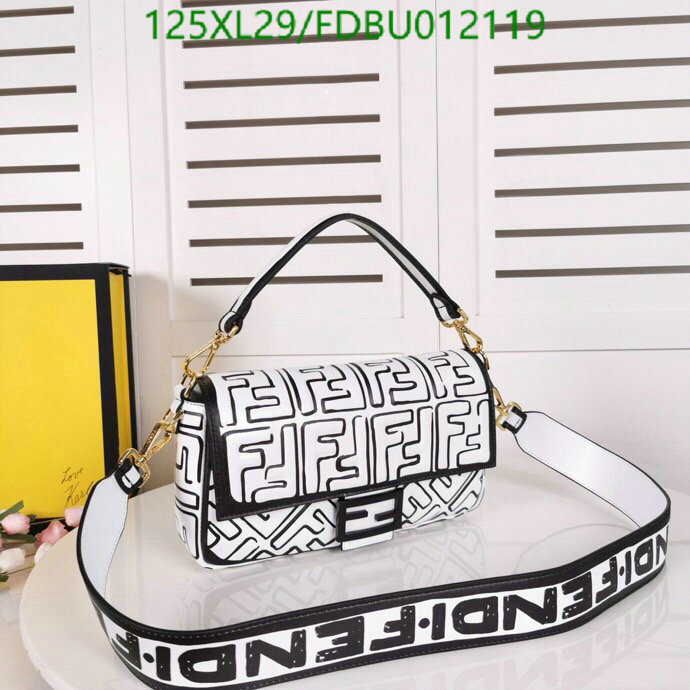 Fendi Bag-(4A)-Baguette-,Code: FDBU012119,$: 125USD