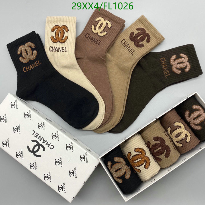 Sock-Chanel,Code: FL1025,$: 29USD