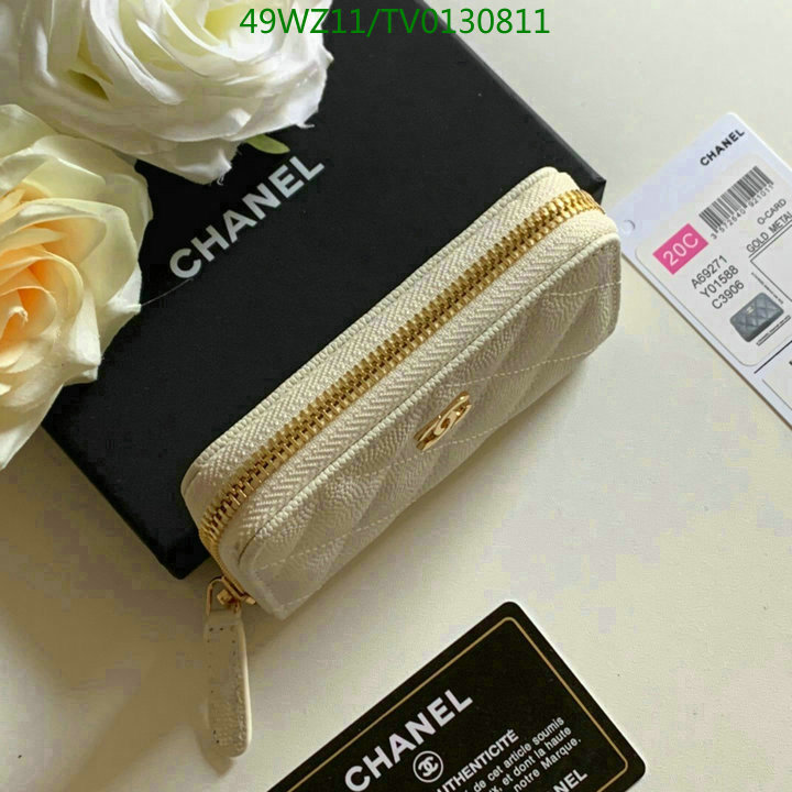 Chanel Bags ( 4A )-Wallet-,Code: TV0130811,$: 49USD