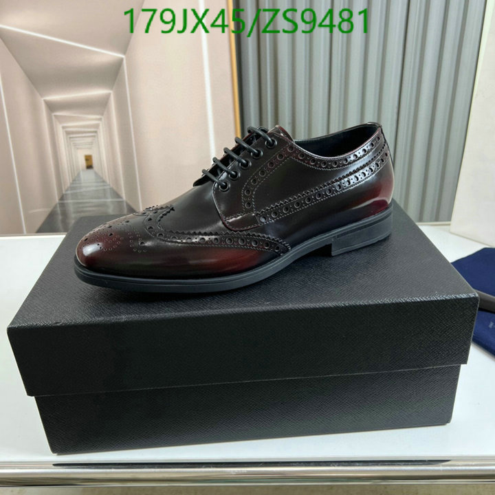 Men shoes-Prada, Code: ZS9481,$: 175USD