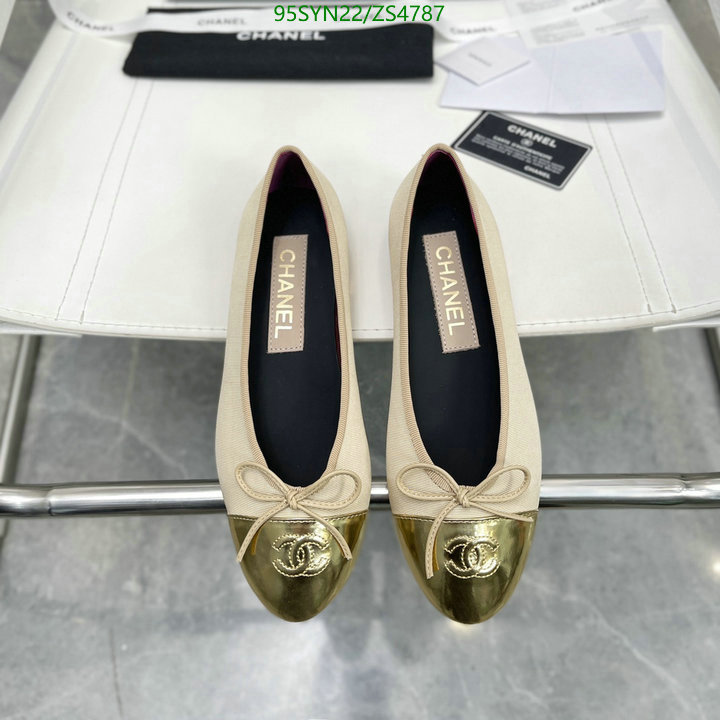 Chanel-Ballet Shoes,Code: ZS4787,$: 95USD