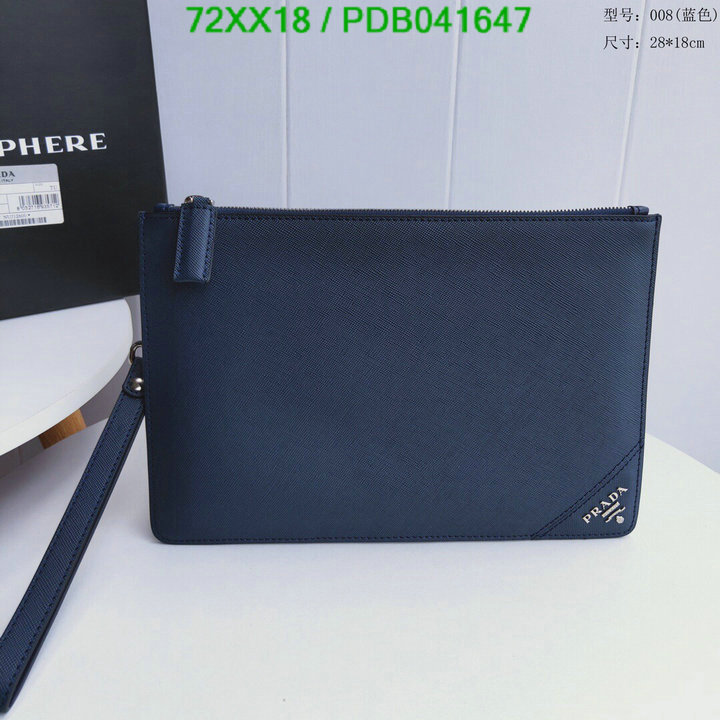 Prada Bag-(Mirror)-Clutch-,Code: PDB041647,$: 72USD