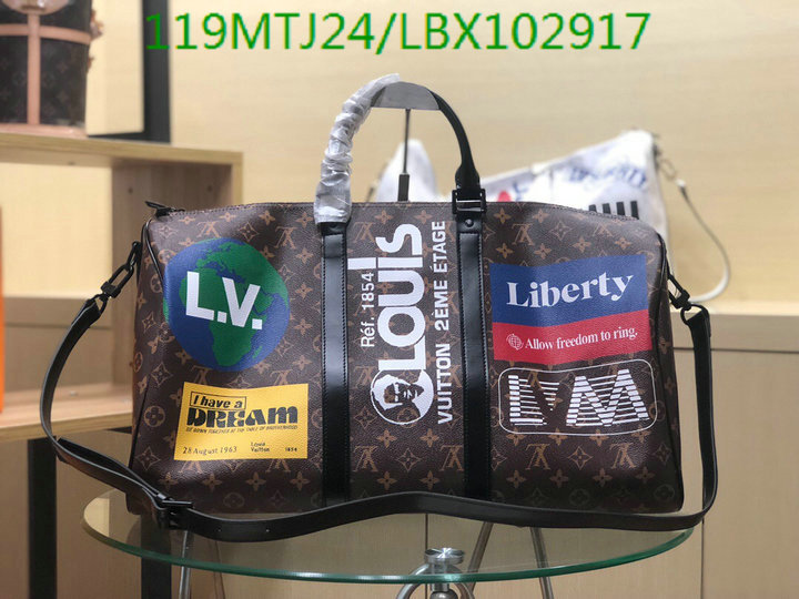 LV Bags-(4A)-Keepall BandouliRe 45-50-,Code: LBX102917,$: 119USD