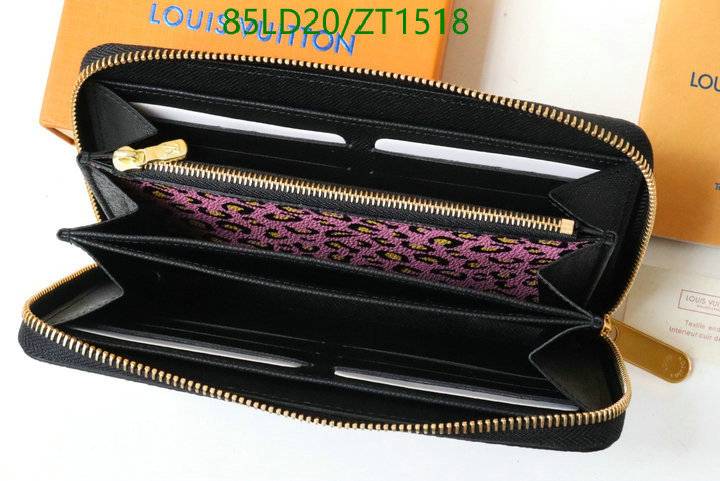 LV Bags-(Mirror)-Wallet-,Code: ZT1518,$: 85USD