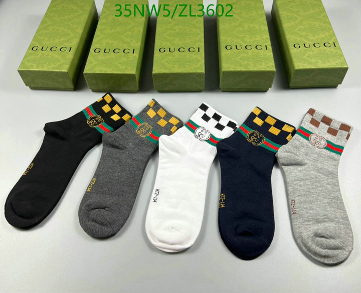 Sock-Gucci, Code: ZL3602,$: 35USD