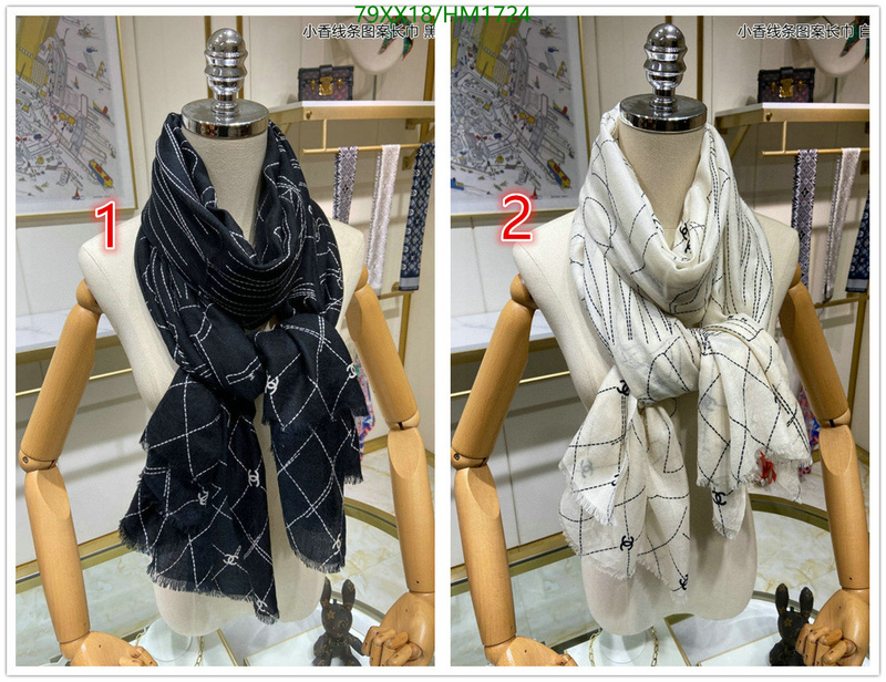 Scarf-Chanel, Code: HM1724,$: 79USD