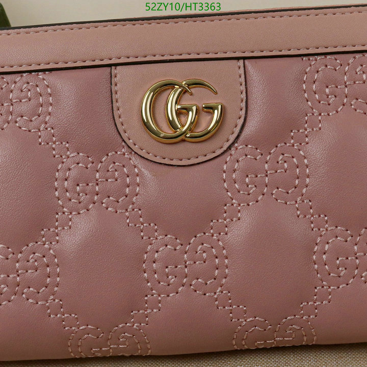 Gucci Bag-(4A)-Wallet-,Code: HT3363,$: 52USD