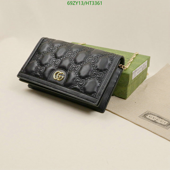 Gucci Bag-(4A)-Wallet-,Code: HT3361,$: 69USD