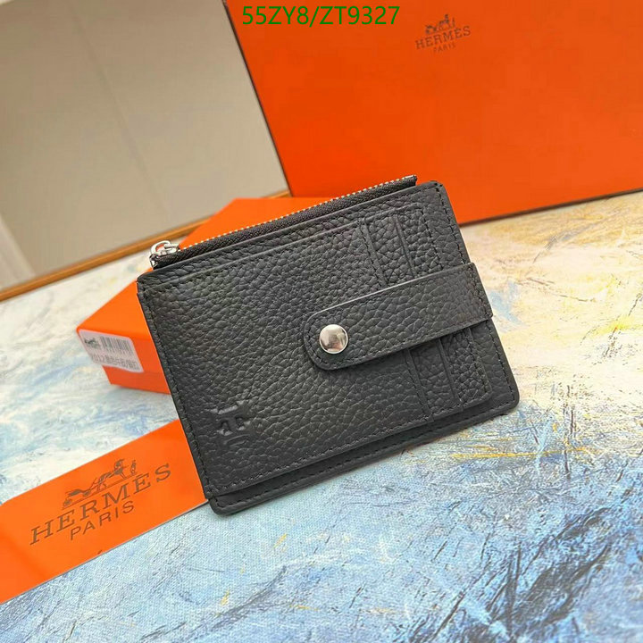 Hermes Bag-(4A)-Wallet-,Code: ZT9327,$: 55USD