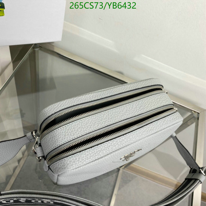 Prada Bag-(Mirror)-Diagonal-,Code: YB6432,$: 265USD