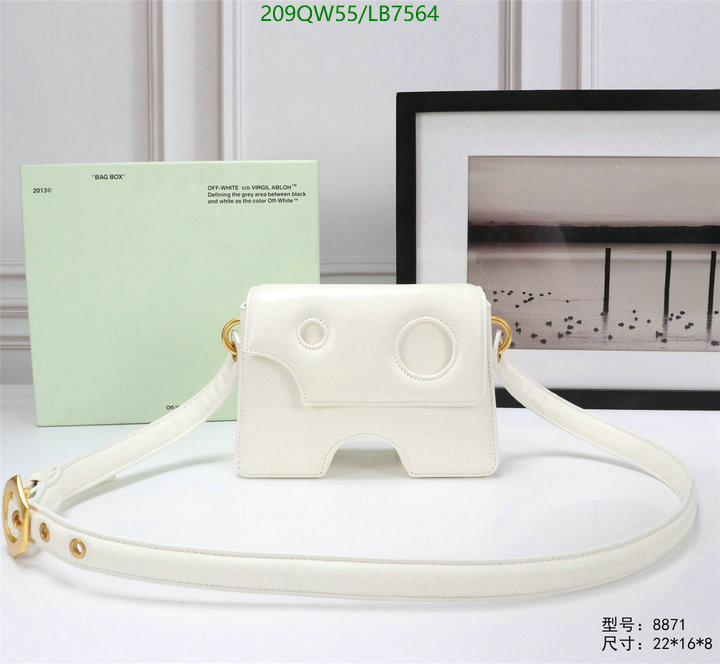Off-White Bag-(Mirror)-Diagonal-,Code: LB7564,$: 209USD