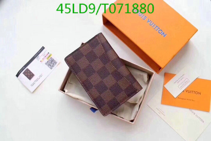 LV Bags-(Mirror)-Wallet-,Code: T071880,$: 45USD