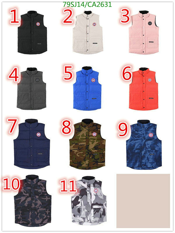 Down jacket Men-Canada Goose, Code: CA2631,$: 79USD