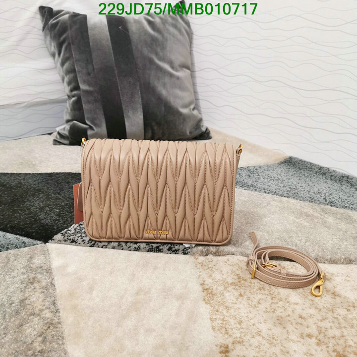 Miu Miu Bag-(Mirror)-Diagonal-,Code: MMB010717,$: 229USD