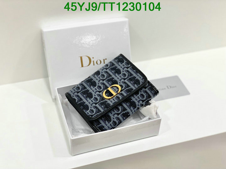 Dior Bags-(4A)-Wallet,Code: TT1230104,$: 45USD