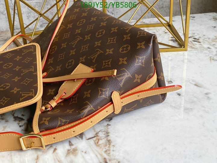 LV Bags-(Mirror)-Handbag-,Code: YB5806,$: 189USD