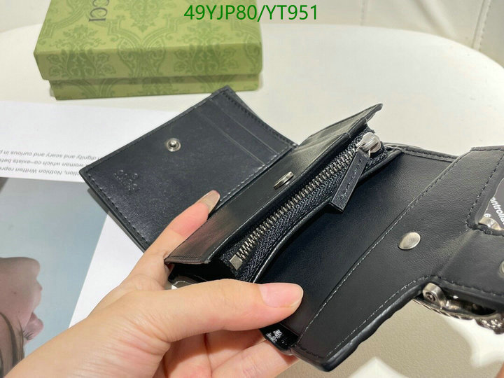 Gucci Bag-(4A)-Wallet-,Code: YT951,$: 49USD