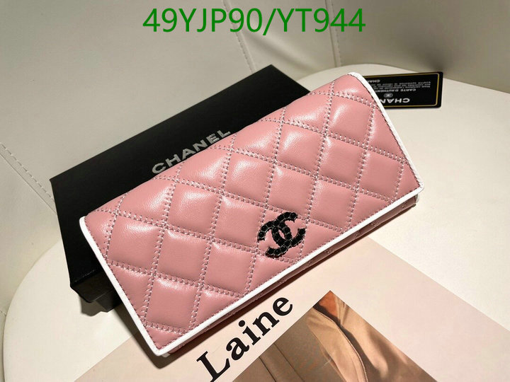 Chanel Bags ( 4A )-Wallet-,Code: YT944,$: 49USD