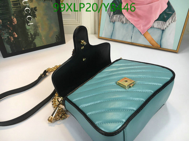 Gucci Bag-(4A)-Marmont,Code: YB446,$: 99USD