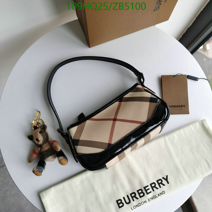 Burberry Bag-(Mirror)-Handbag-,Code: ZB5100,$: 109USD