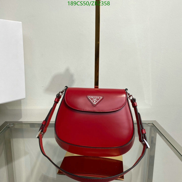 Prada Bag-(Mirror)-Cleo,Code: ZB2358,$: 189USD