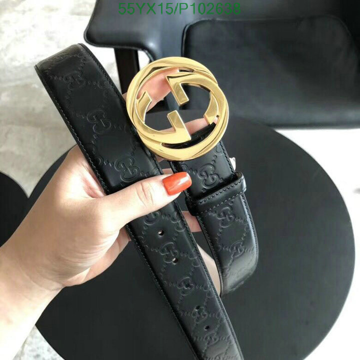 Belts-Gucci, Code: P102638,$:55USD