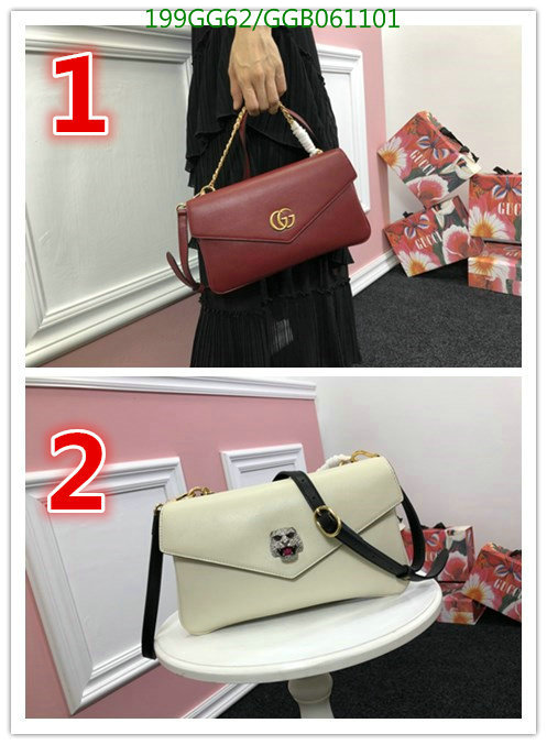 Gucci Bag-(Mirror)-Diagonal-,Code: GGB061101,$:199USD