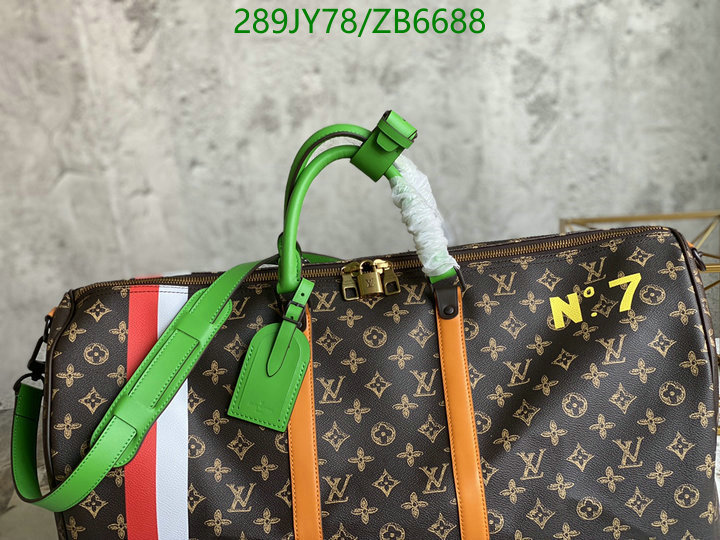 LV Bags-(Mirror)-Keepall BandouliRe 45-50-,Code: ZB6688,$: 289USD