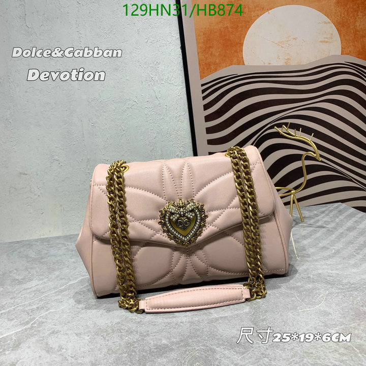 D&G Bag-(4A)-Diagonal-,Code: HB874,$: 129USD