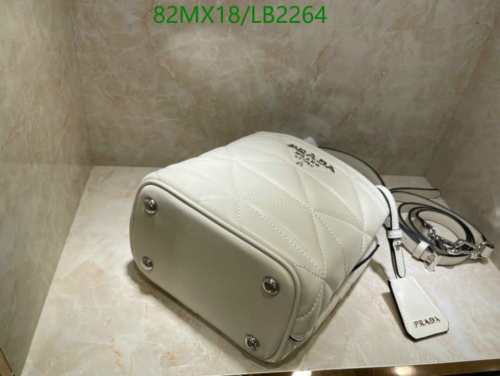 Prada Bag-(4A)-Handbag-,Code: LB2264,$: 82USD