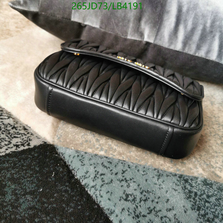 Miu Miu Bag-(Mirror)-Diagonal-,Code: LB4191,$: 265USD