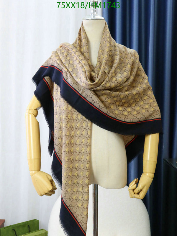 Scarf-Gucci, Code: HM1743,$: 75USD