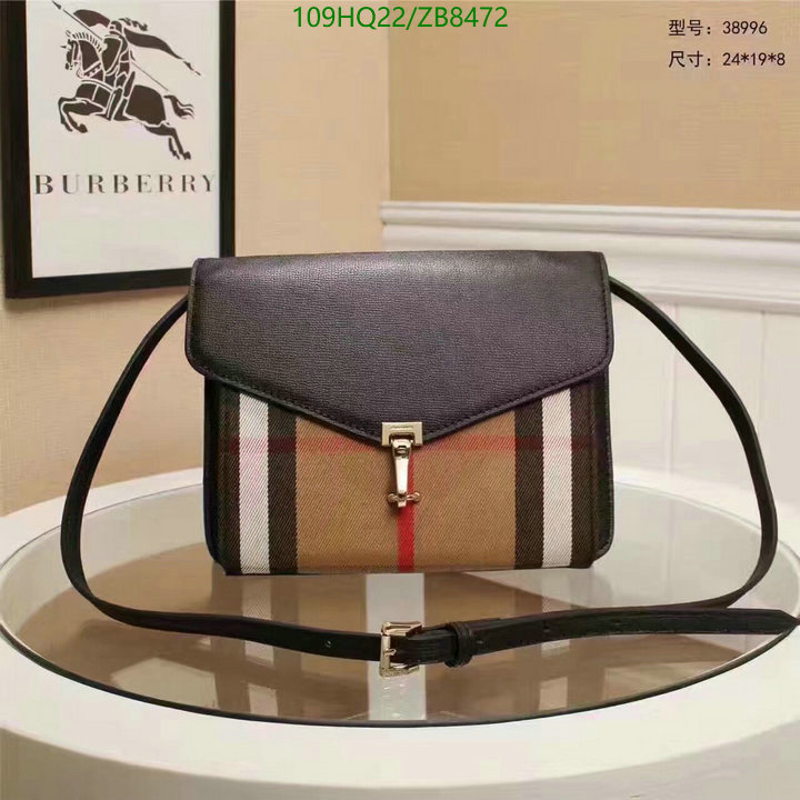 Burberry Bag-(4A)-Diagonal-,Code: ZB8472,$: 105USD