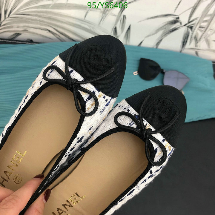 Chanel-Ballet Shoes,Code: YS6406,$: 95USD