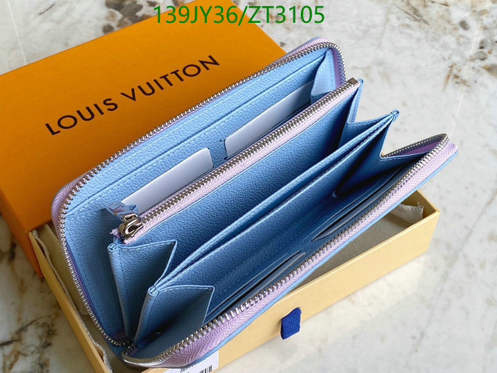 LV Bags-(Mirror)-Wallet-,Code: ZT3105,$: 139USD