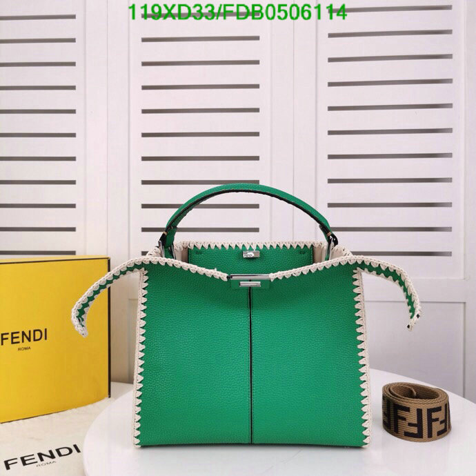 Fendi Bag-(4A)-Diagonal-,Code: FDB0506114,$: 119USD