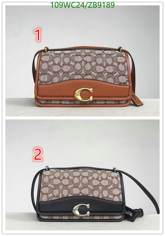 Coach Bag-(4A)-Diagonal-,Code: ZB9189,$: 109USD